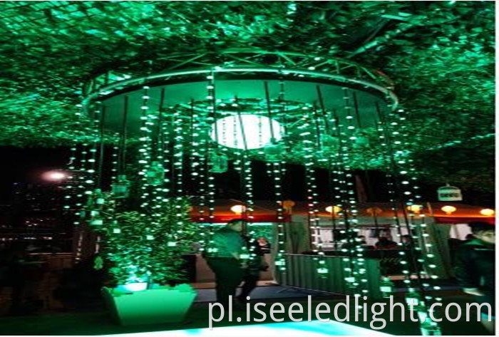 DMX RGB pixel ball for Christmas